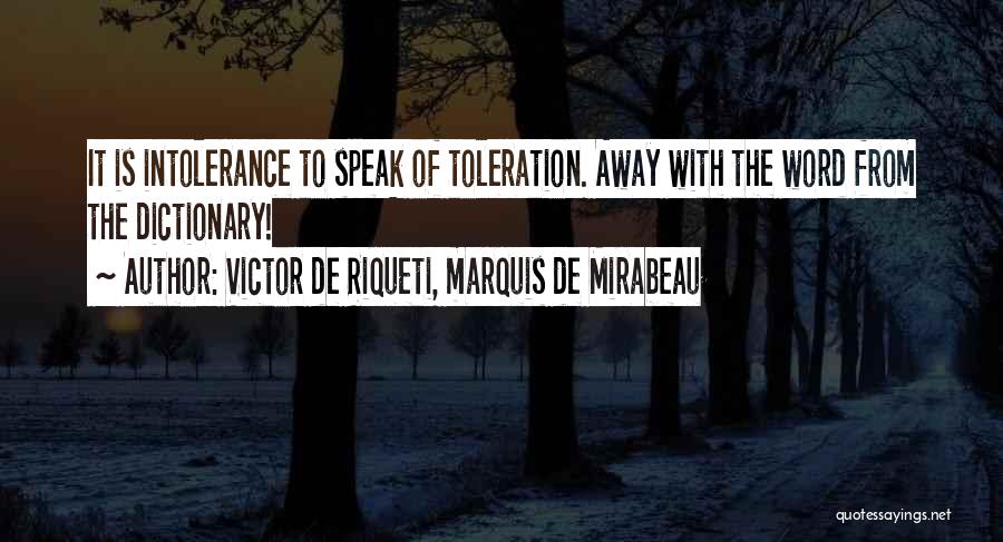 Victor De Riqueti, Marquis De Mirabeau Quotes 2130433