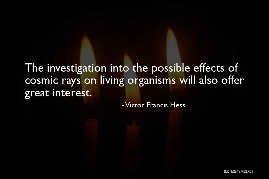 Victor Francis Hess Quotes 1155773