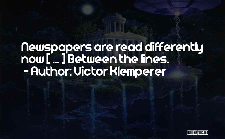 Victor Klemperer Quotes 976209