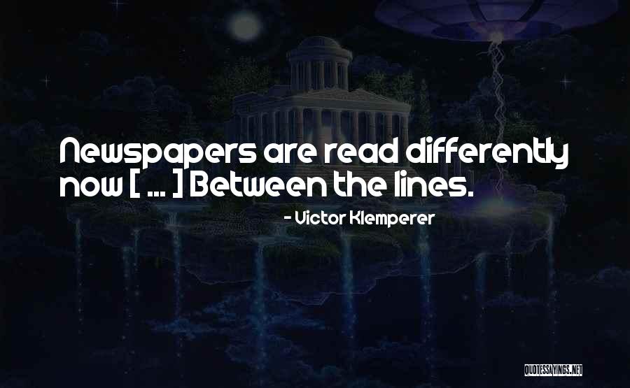 Victor Klemperer Quotes 976209 Victor Klemperer Quotes 976209