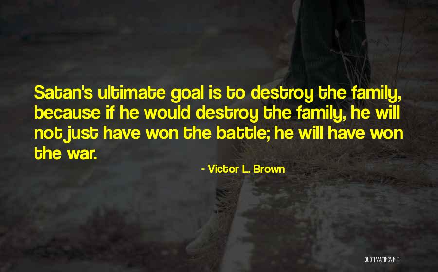 Victor L. Brown Quotes 916831 Victor L. Brown Quotes 916831