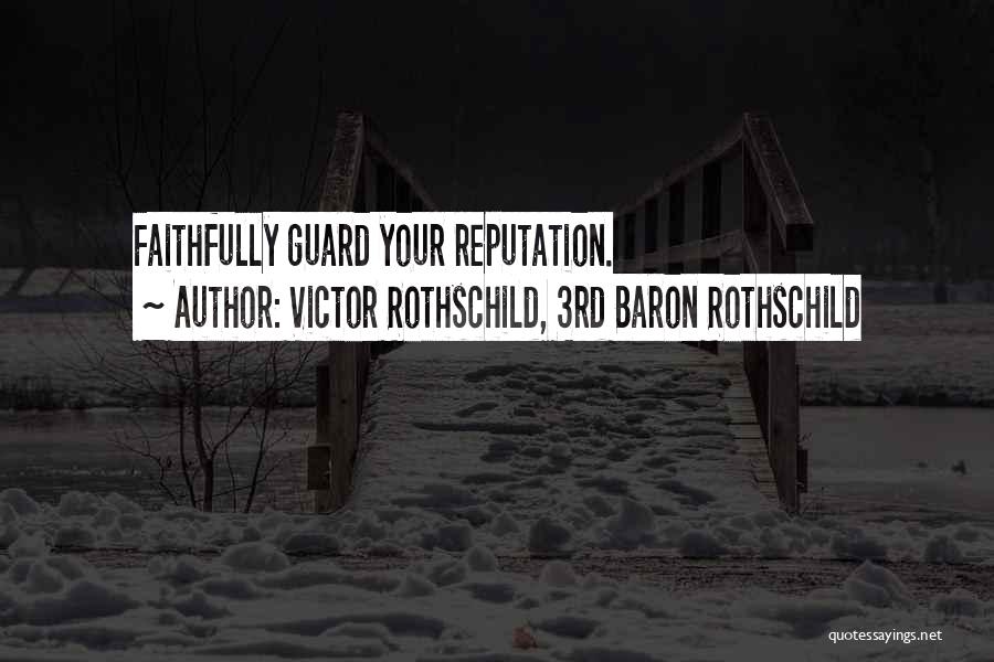 Victor Rothschild, 3rd Baron Rothschild Quotes 390237