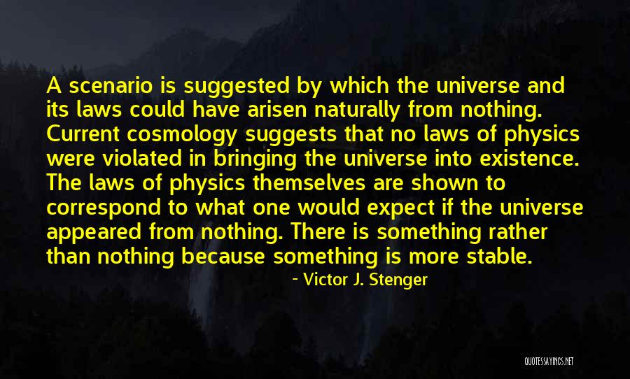 Victor Stenger Quotes By Victor J. Stenger Victor Stenger Quotes By Victor J. Stenger
