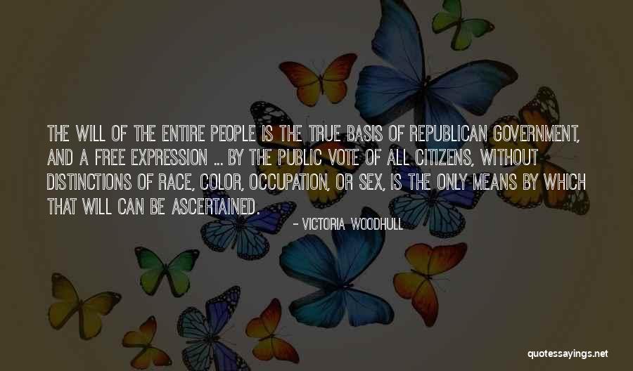 Victoria Woodhull Quotes 303922