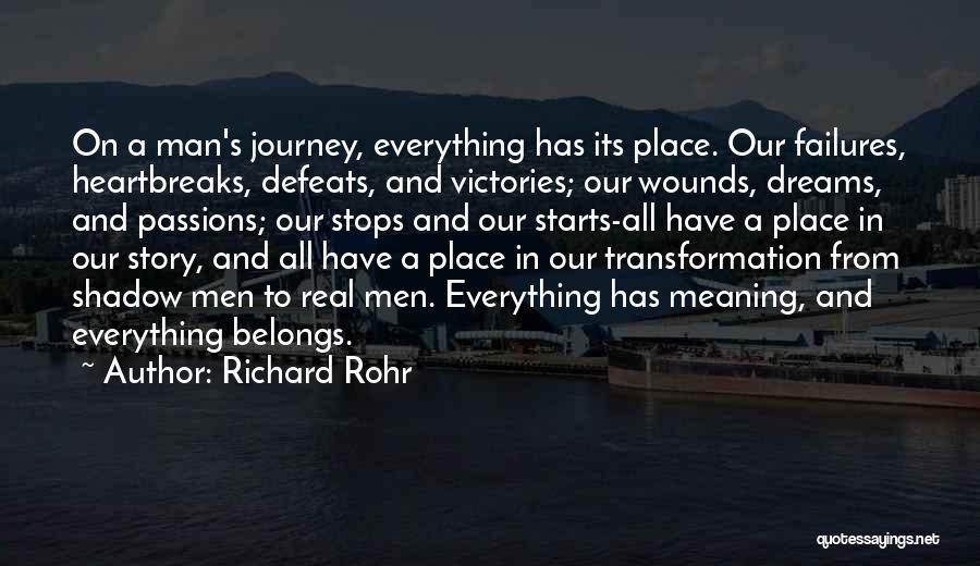 Victories And Defeats Quotes By Richard Rohr