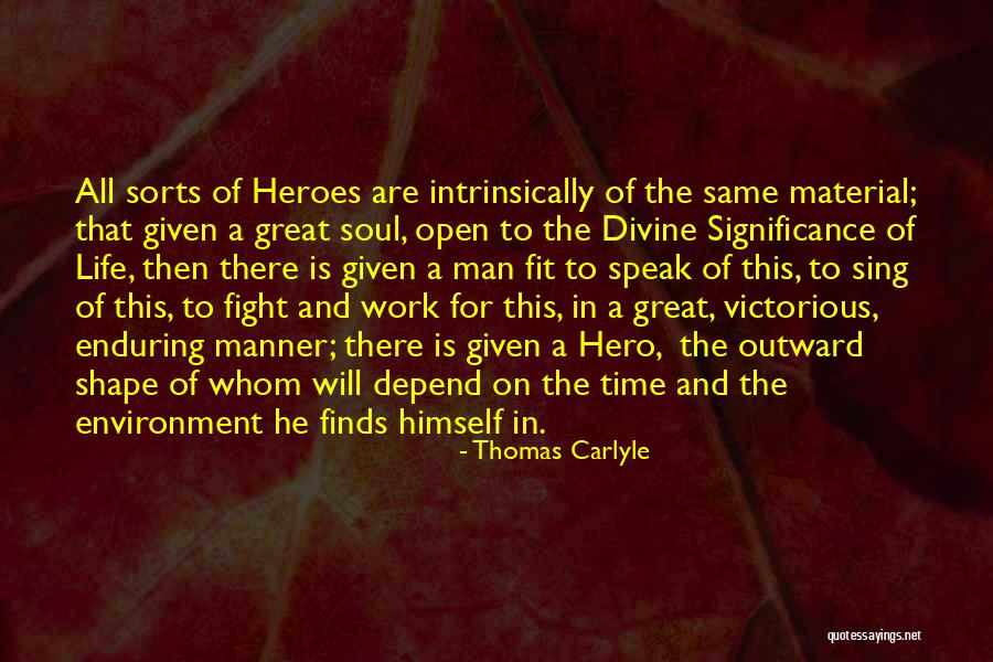 Victorious Life Quotes By Thomas Carlyle Victorious Life Quotes By Thomas Carlyle