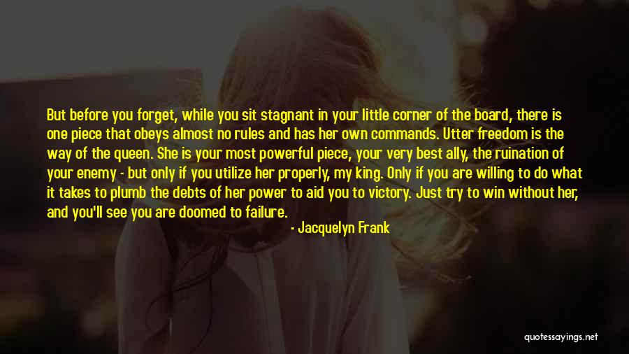 Victory And Failure Quotes By Jacquelyn Frank Victory And Failure Quotes By Jacquelyn Frank