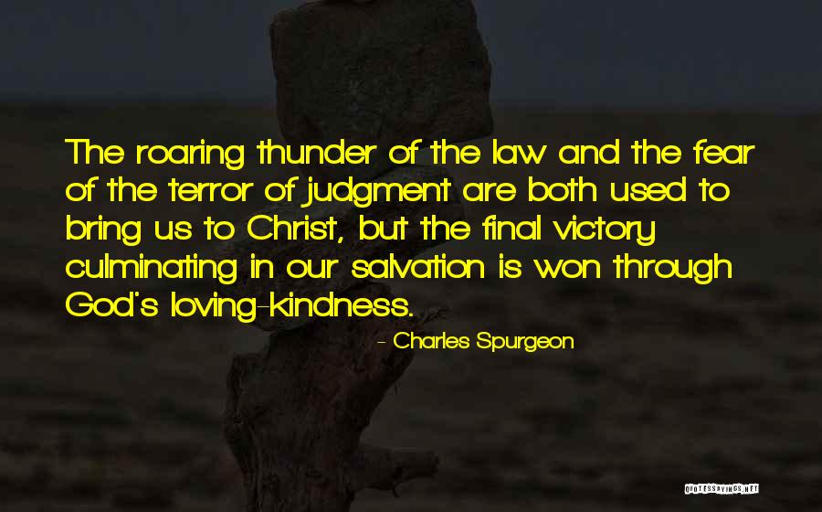 Victory And God Quotes By Charles Spurgeon