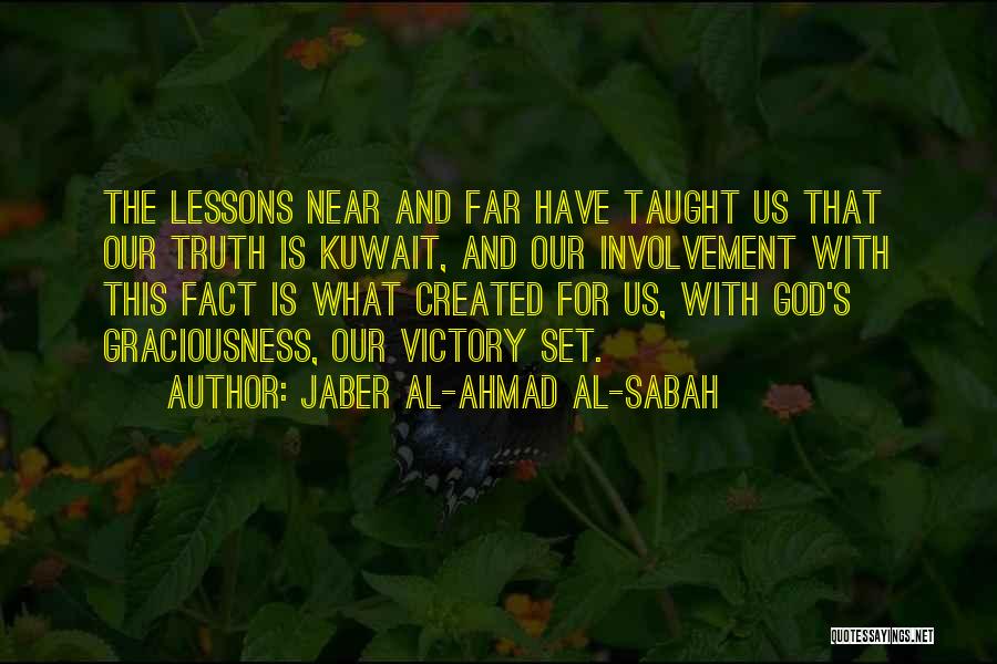 Victory And God Quotes By Jaber Al-Ahmad Al-Sabah