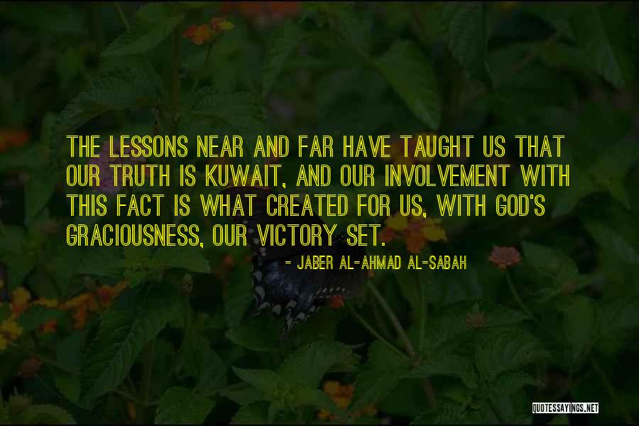 Victory And God Quotes By Jaber Al-Ahmad Al-Sabah