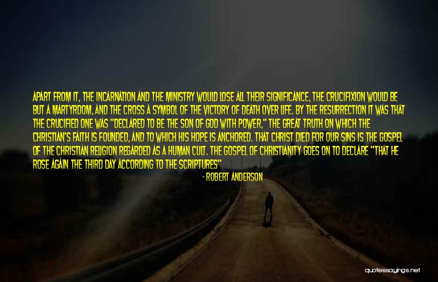 Victory And God Quotes By Robert Anderson