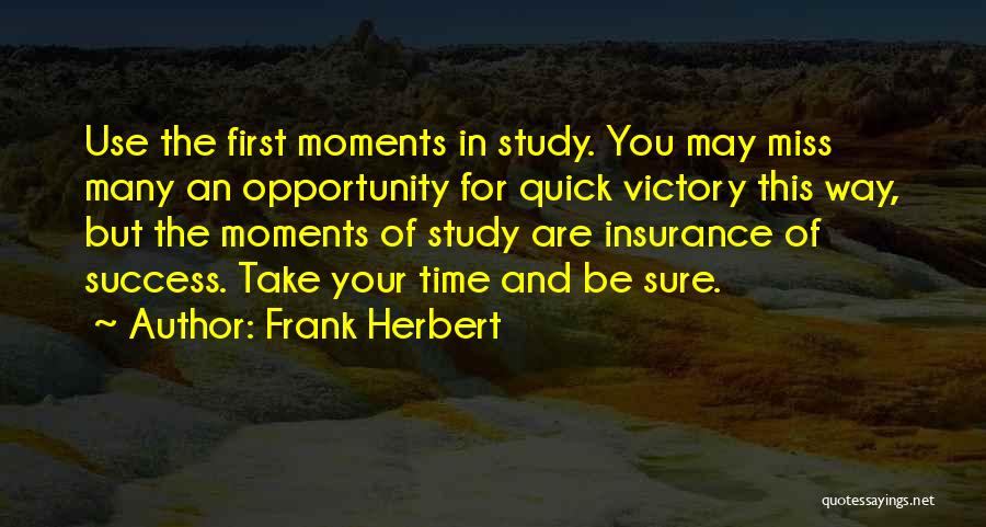 Victory And Success Quotes By Frank Herbert