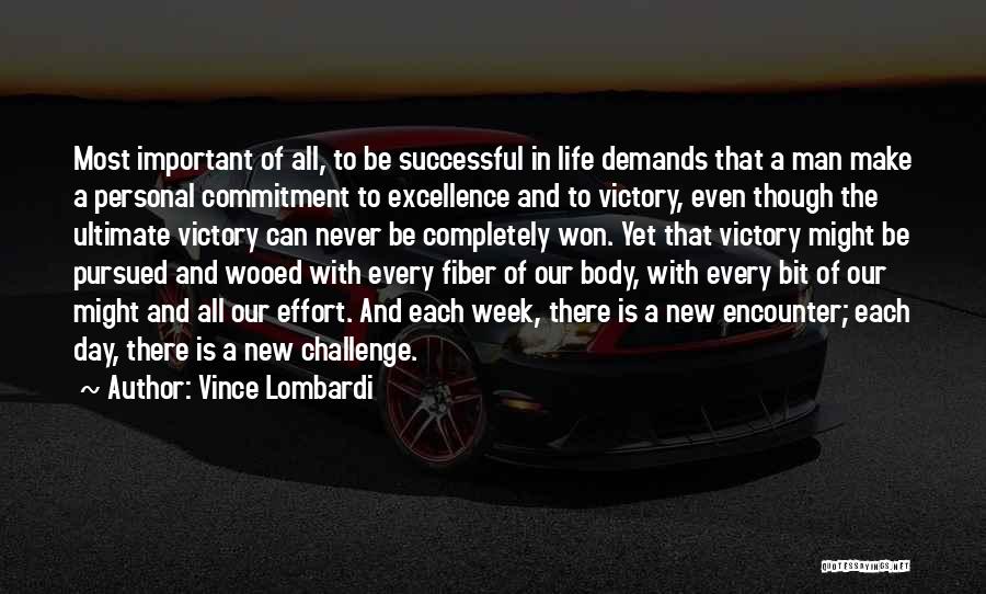 Victory And Success Quotes By Vince Lombardi