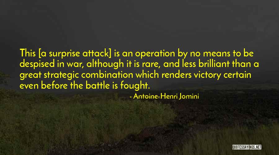 Victory In Battle Quotes By Antoine-Henri Jomini