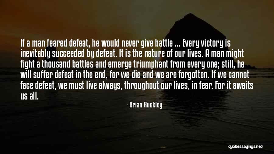 Victory In Battle Quotes By Brian Ruckley