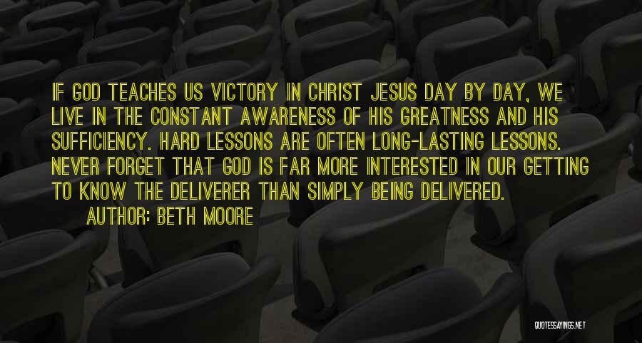 Victory In Christ Quotes By Beth Moore