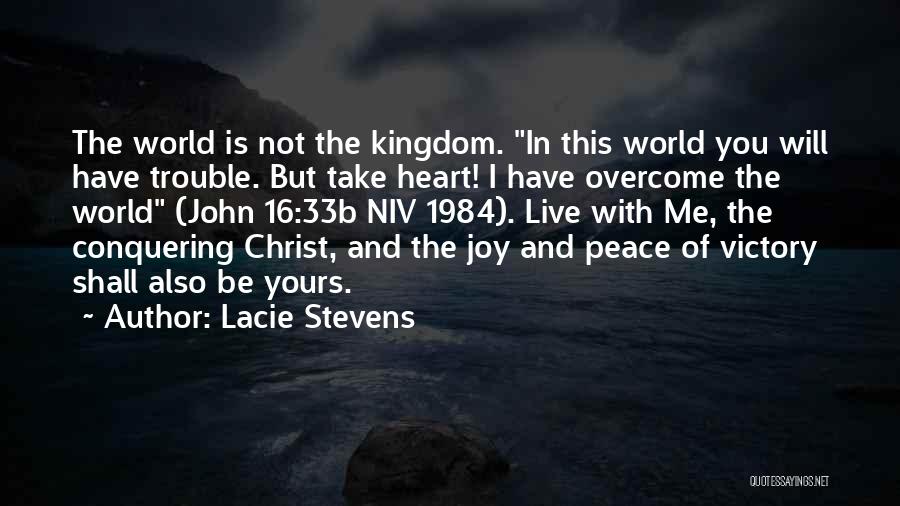 Victory In Christ Quotes By Lacie Stevens