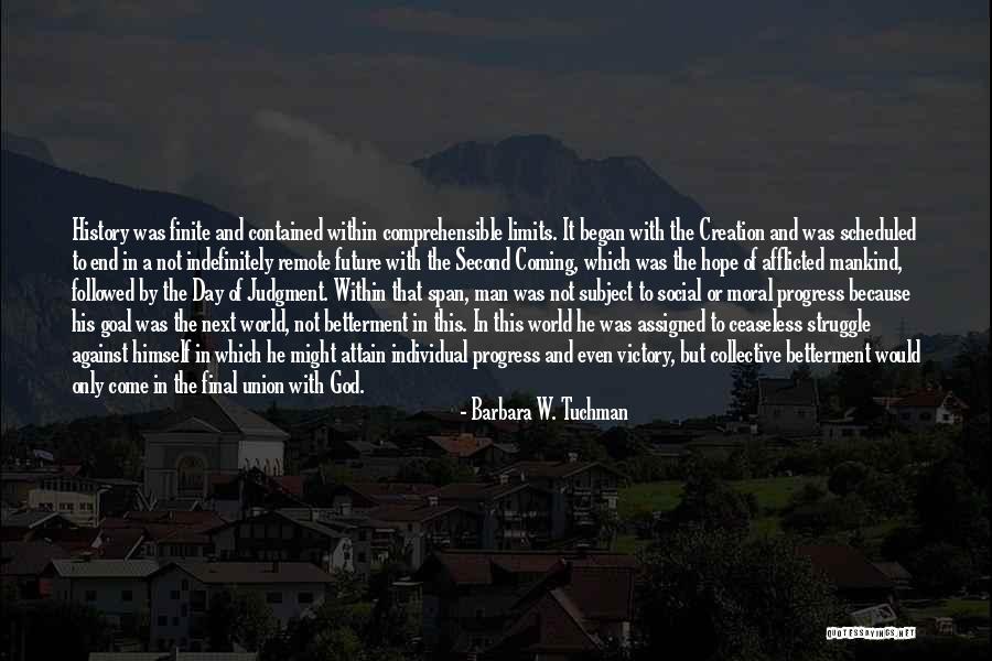 Victory In God Quotes By Barbara W. Tuchman Victory In God Quotes By Barbara W. Tuchman