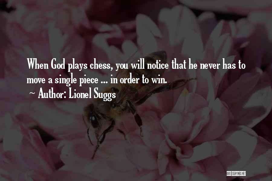 Victory In God Quotes By Lionel Suggs