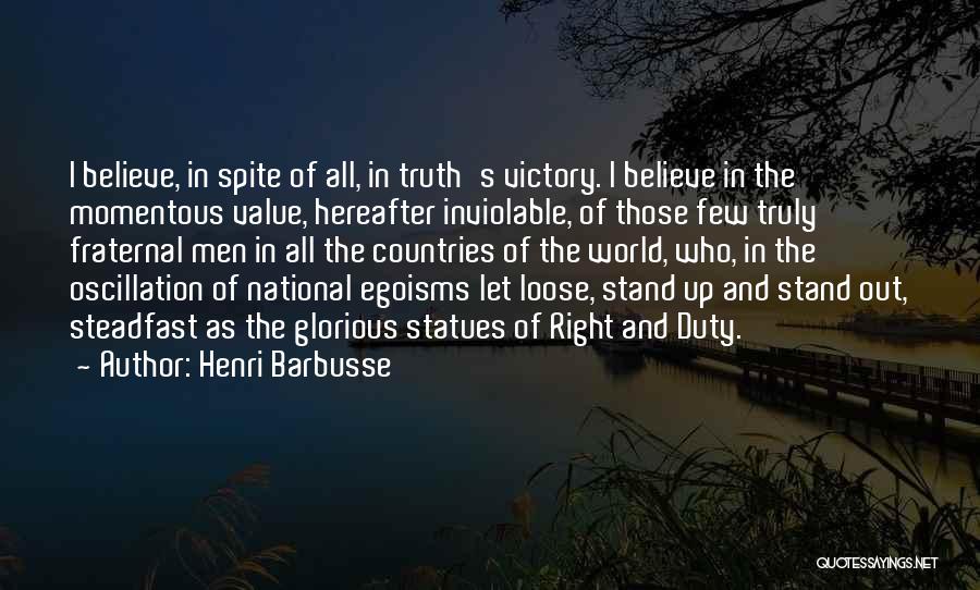 Victory Of Truth Quotes By Henri Barbusse