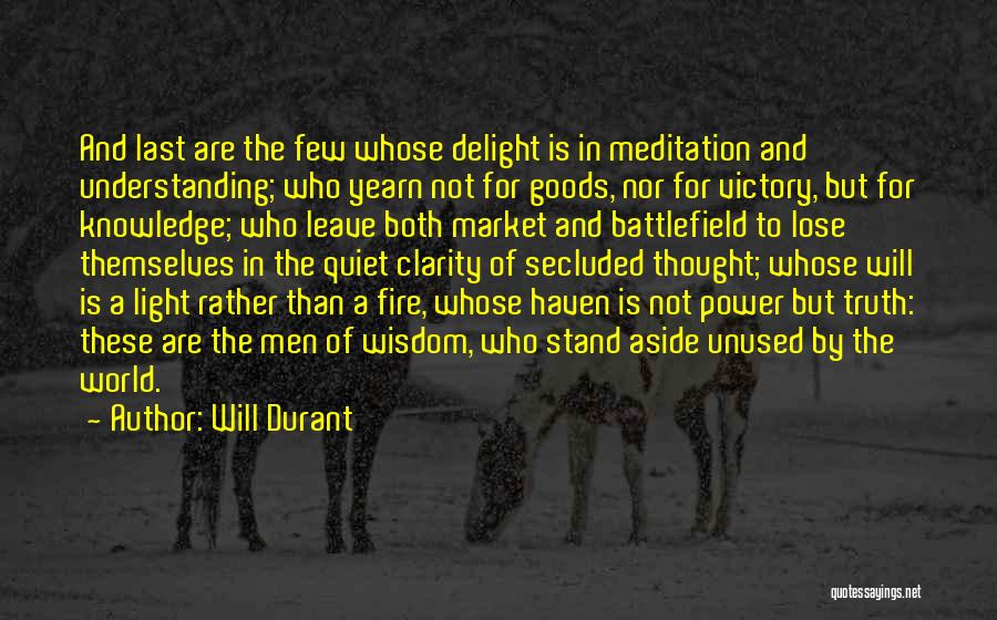 Victory Of Truth Quotes By Will Durant