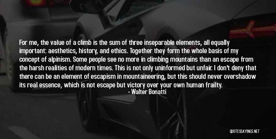 Victory Together Quotes By Walter Bonatti Victory Together Quotes By Walter Bonatti