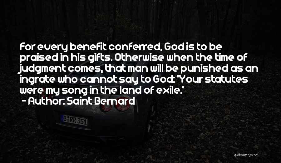 Vida Boheme Quotes By Saint Bernard