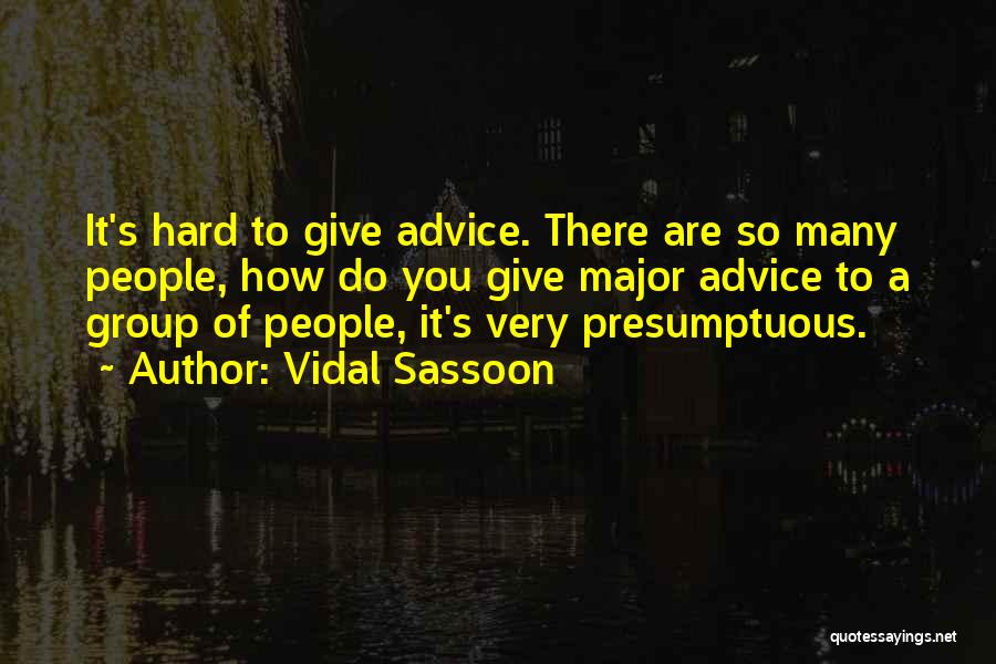 Vidal Sassoon Quotes 1362021