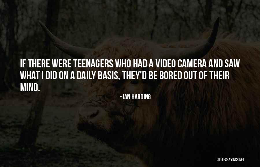 Video Camera Quotes By Ian Harding Video Camera Quotes By Ian Harding