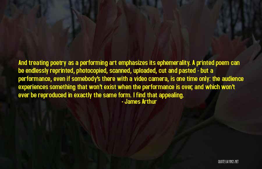 Video Camera Quotes By James Arthur Video Camera Quotes By James Arthur