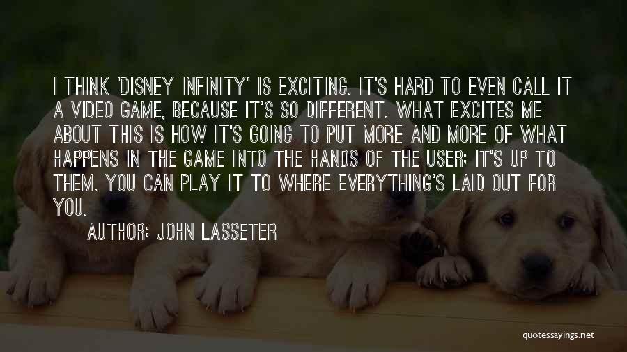 Video Game Quotes By John Lasseter