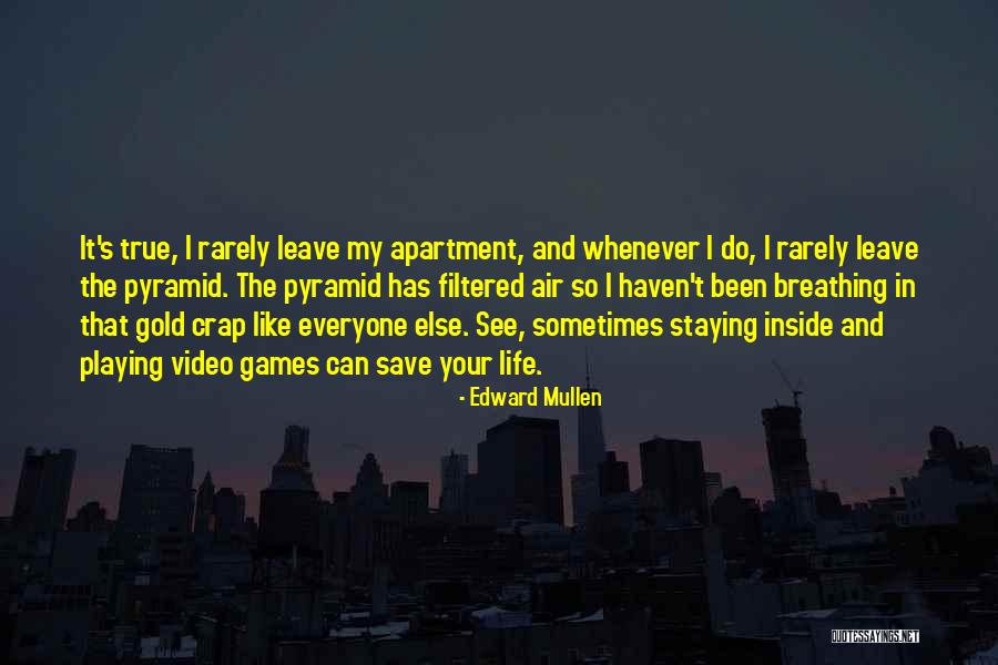 Video Games And Life Quotes By Edward Mullen