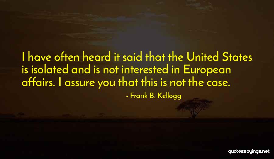 Vidican Painkiller Quotes By Frank B. Kellogg Vidican Painkiller Quotes By Frank B. Kellogg