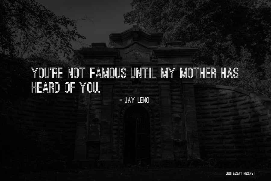 Vidurys Quotes By Jay Leno Vidurys Quotes By Jay Leno
