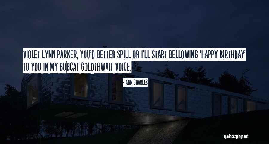 Vieastas Quotes By Ann Charles