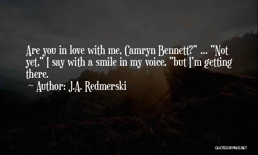 Viebrock Performance Quotes By J.A. Redmerski