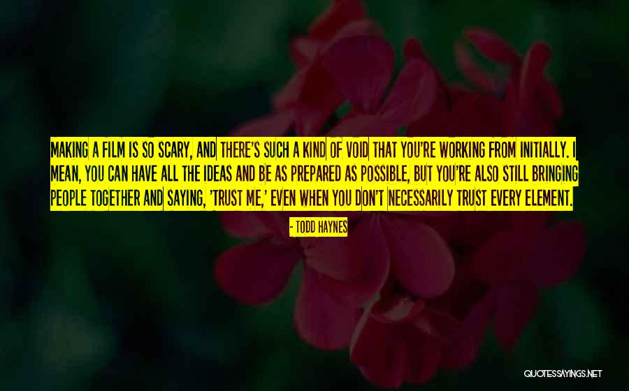 Vieja Metiche Quotes By Todd Haynes Vieja Metiche Quotes By Todd Haynes