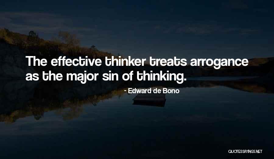 Vietato Fumare Quotes By Edward De Bono