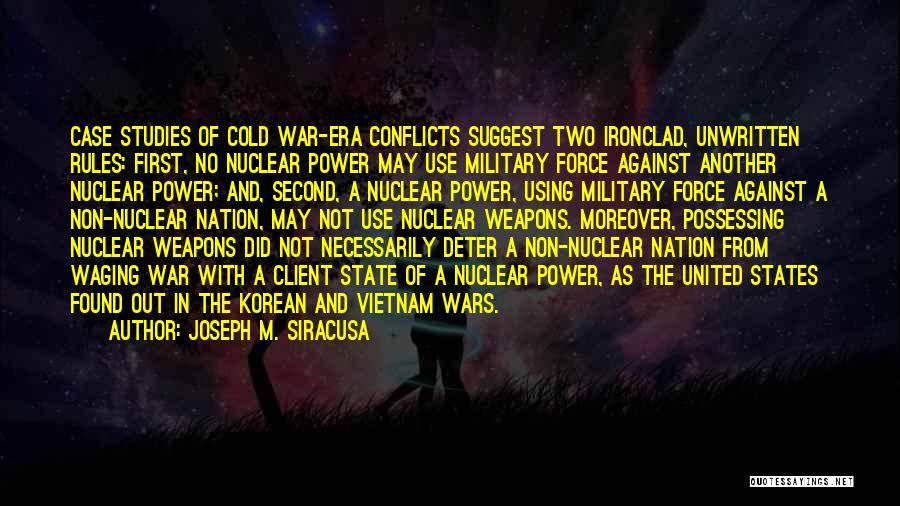 Vietnam War Military Quotes By Joseph M. Siracusa