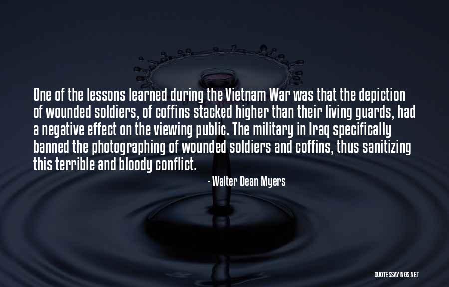 Vietnam War Soldiers Quotes By Walter Dean Myers