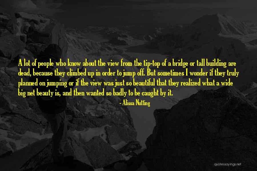 View From The Bridge Quotes By Alissa Nutting View From The Bridge Quotes By Alissa Nutting