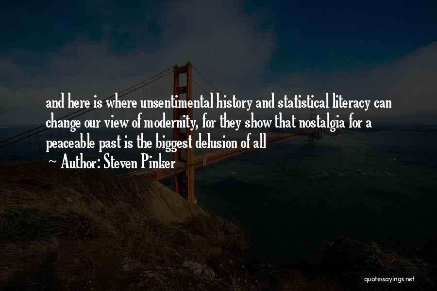 View From Up Here Quotes By Steven Pinker