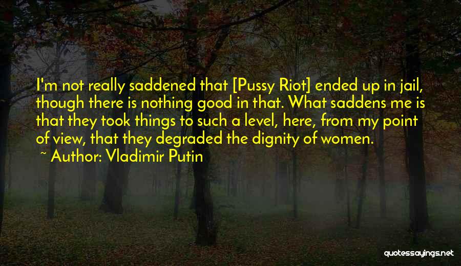 View From Up Here Quotes By Vladimir Putin