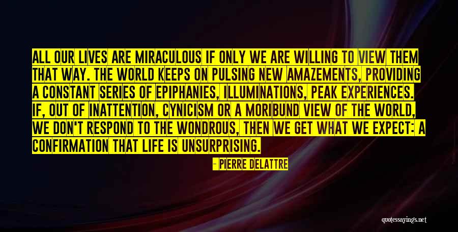 View On The World Quotes By Pierre Delattre View On The World Quotes By Pierre Delattre