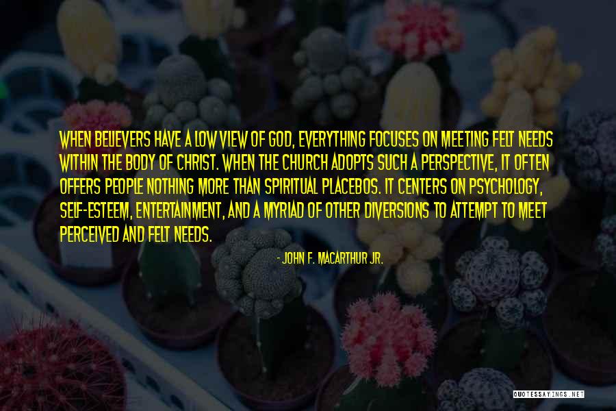 View That Focuses Quotes By John F. MacArthur Jr. View That Focuses Quotes By John F. MacArthur Jr.