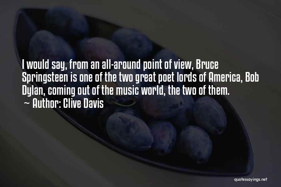 View The World Quotes By Clive Davis