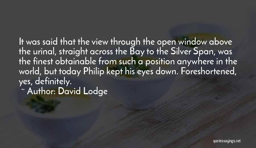 View The World Quotes By David Lodge