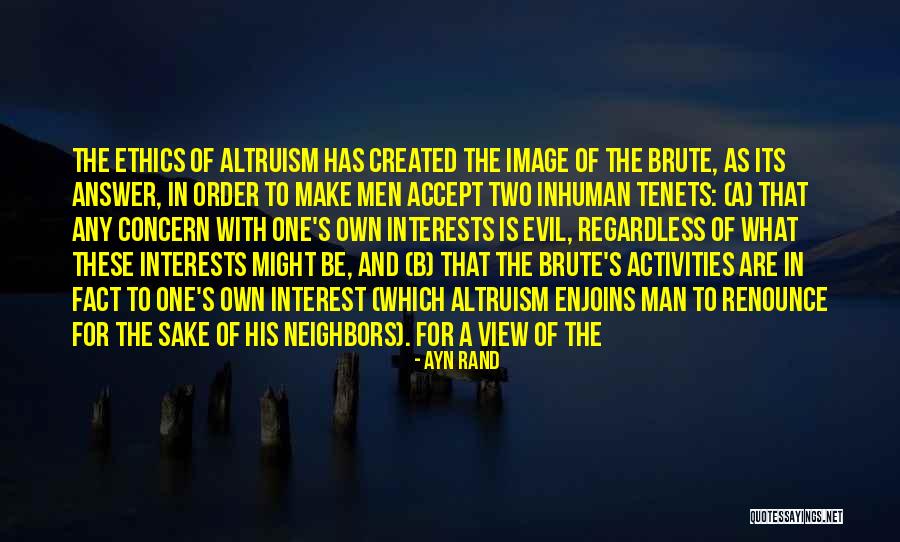 View With Interest Quotes By Ayn Rand View With Interest Quotes By Ayn Rand