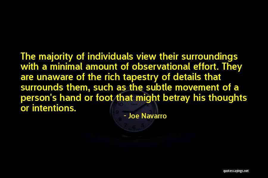 View With Joe Quotes By Joe Navarro View With Joe Quotes By Joe Navarro
