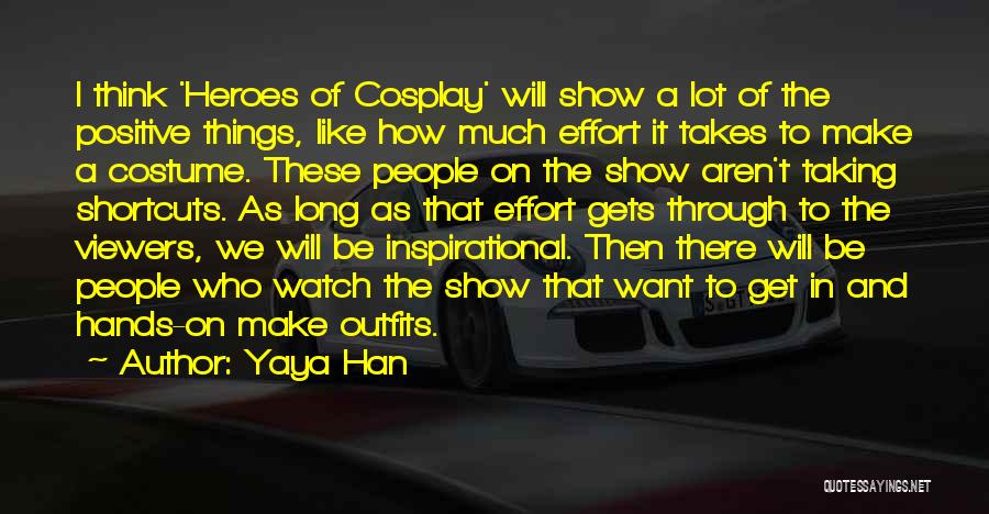 Viewers Quotes By Yaya Han